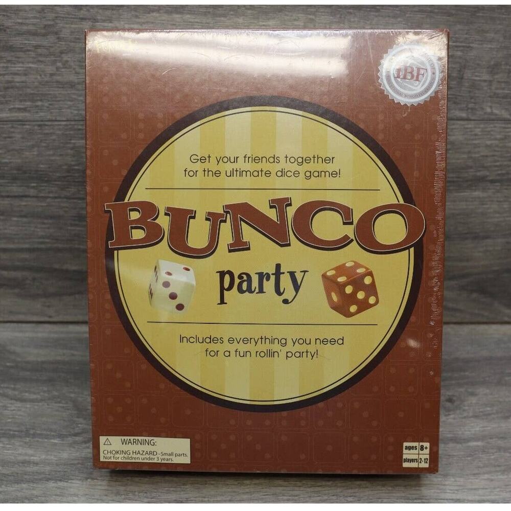 Bunco Fundex Official Party Game 2004 Ultimate Dice Game NEW SEALED item 3841